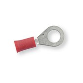 Isolierter Verbinder 6,5 mm rot